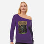 Medieval Wizard Adventure-Womens-Off Shoulder-Sweatshirt-Studio Mootant