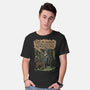 Medieval Wizard Adventure-Mens-Basic-Tee-Studio Mootant