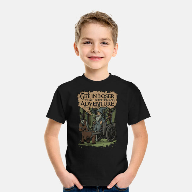 Medieval Wizard Adventure-Youth-Basic-Tee-Studio Mootant