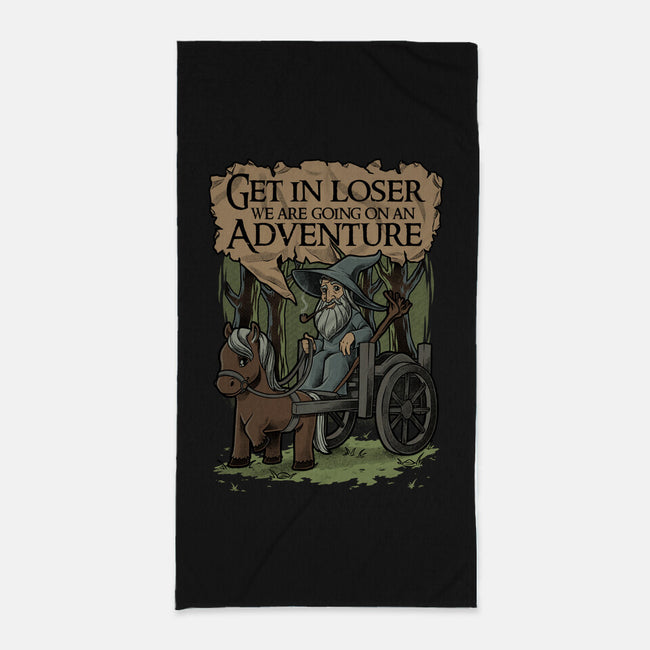 Medieval Wizard Adventure-None-Beach-Towel-Studio Mootant