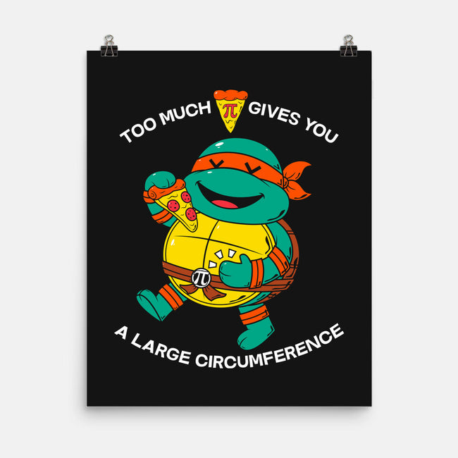 Too Much Pizza Pie-None-Matte-Poster-krisren28