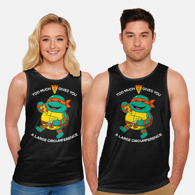 Too Much Pizza Pie-Unisex-Basic-Tank-krisren28