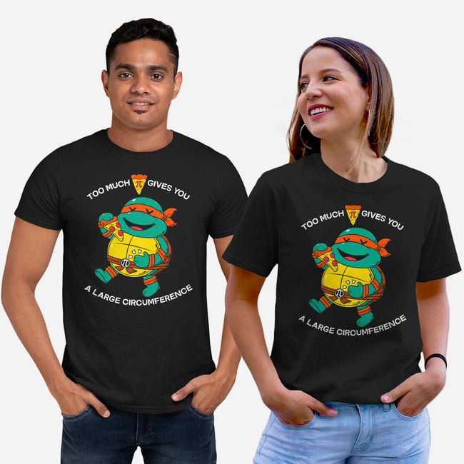 Too Much Pizza Pie-Unisex-Basic-Tee-krisren28