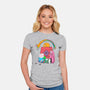 Adventure House-Womens-Fitted-Tee-turborat14