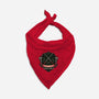 Red Ninja Strength-Dog-Bandana-Pet Collar-gorillafamstudio