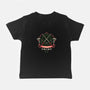 Red Ninja Strength-Baby-Basic-Tee-gorillafamstudio