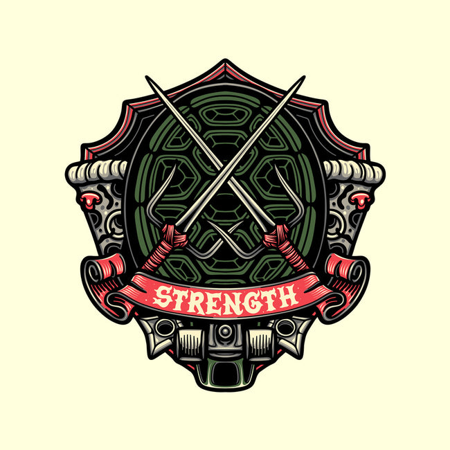 Red Ninja Strength-None-Stretched-Canvas-gorillafamstudio