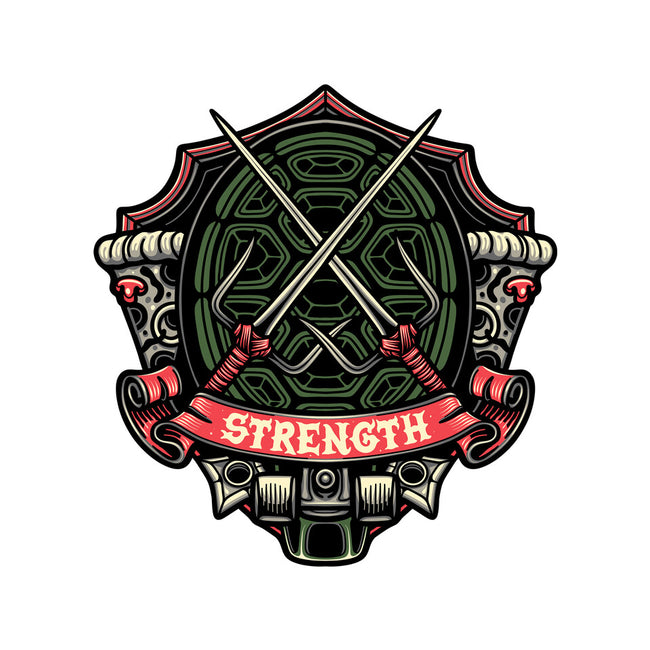 Red Ninja Strength-None-Indoor-Rug-gorillafamstudio