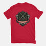 Red Ninja Strength-Mens-Basic-Tee-gorillafamstudio