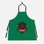 Red Ninja Strength-Unisex-Kitchen-Apron-gorillafamstudio