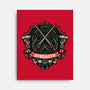 Red Ninja Strength-None-Stretched-Canvas-gorillafamstudio