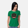 Red Ninja Strength-Womens-Basic-Tee-gorillafamstudio