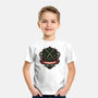 Red Ninja Strength-Youth-Basic-Tee-gorillafamstudio