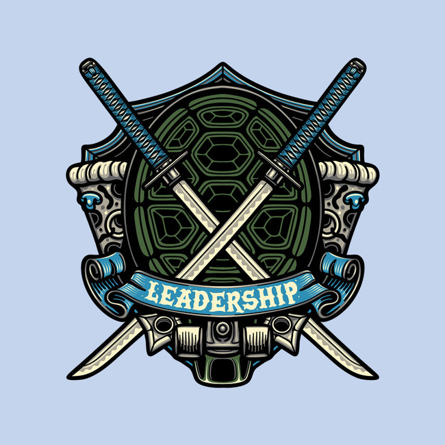 Blue Ninja Leader-Womens-Basic-Tee-gorillafamstudio