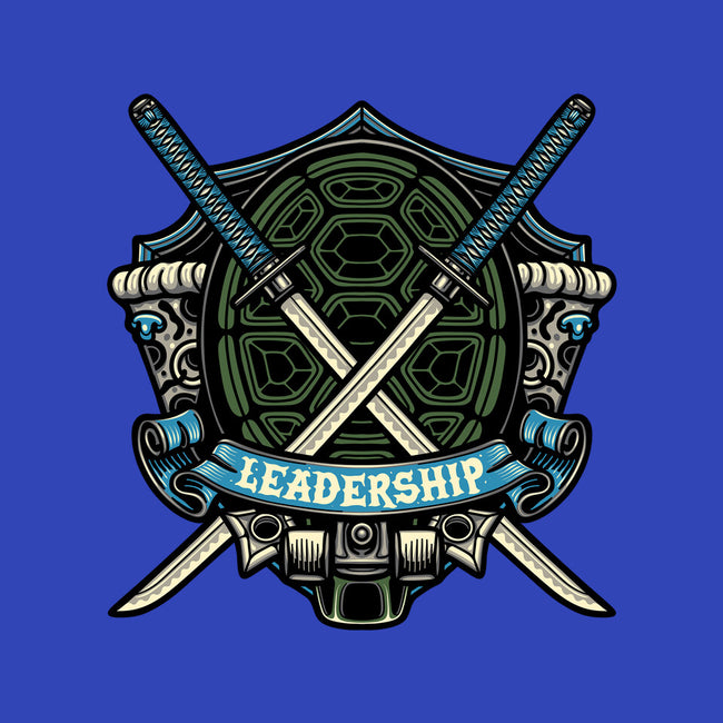 Blue Ninja Leader-Womens-Basic-Tee-gorillafamstudio