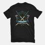 Blue Ninja Leader-Mens-Premium-Tee-gorillafamstudio