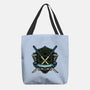 Blue Ninja Leader-None-Basic Tote-Bag-gorillafamstudio