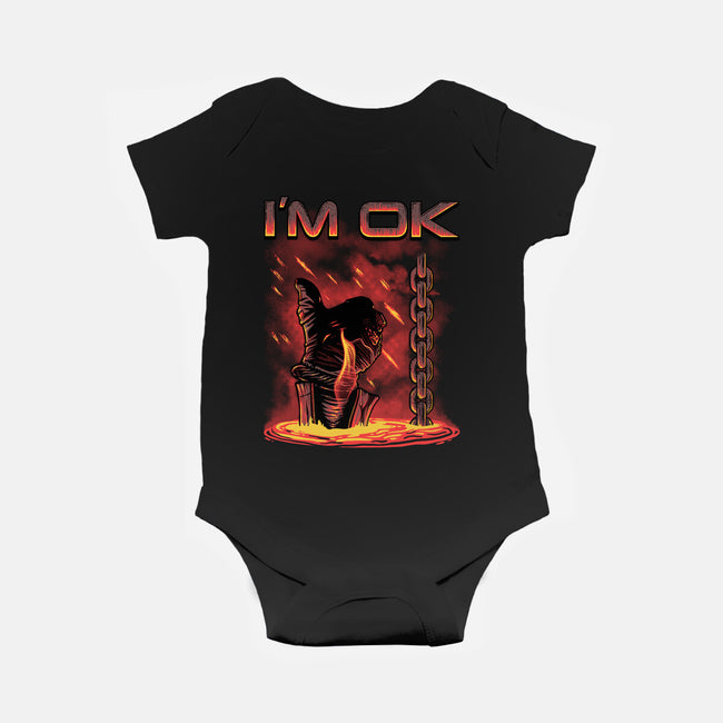 Trust Me I Am Ok-Baby-Basic-Onesie-Tronyx79