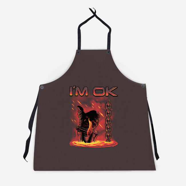 Trust Me I Am Ok-Unisex-Kitchen-Apron-Tronyx79