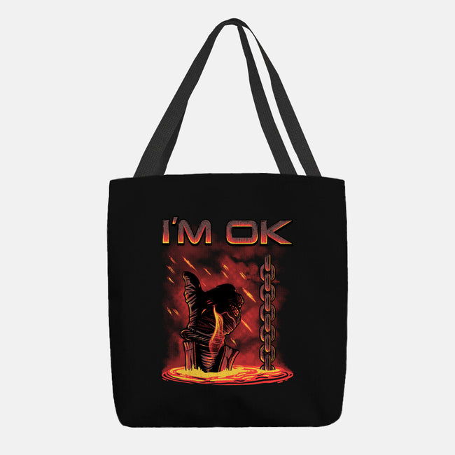 Trust Me I Am Ok-None-Basic Tote-Bag-Tronyx79