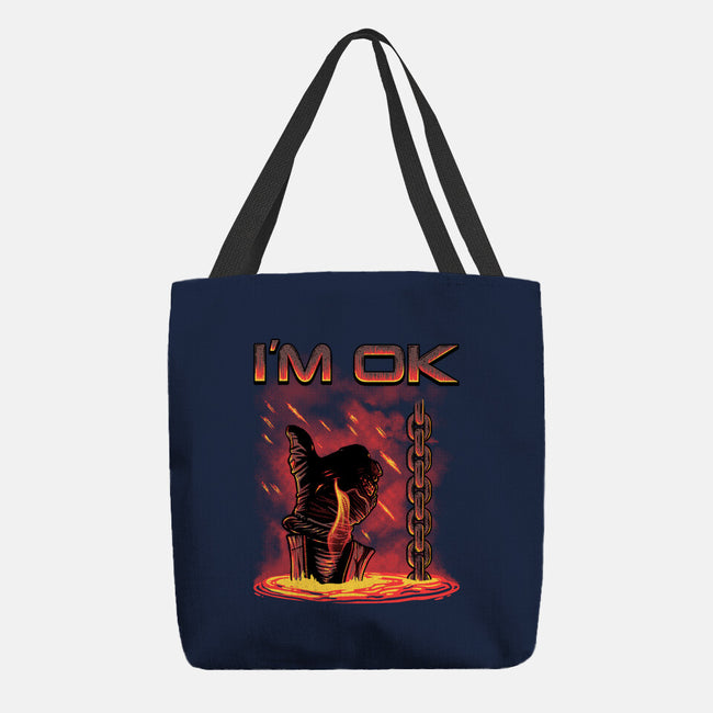 Trust Me I Am Ok-None-Basic Tote-Bag-Tronyx79