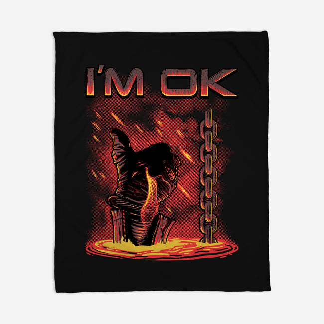 Trust Me I Am Ok-None-Fleece-Blanket-Tronyx79