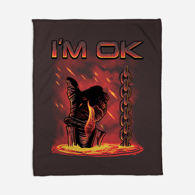 Trust Me I Am Ok-None-Fleece-Blanket-Tronyx79