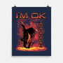 Trust Me I Am Ok-None-Matte-Poster-Tronyx79