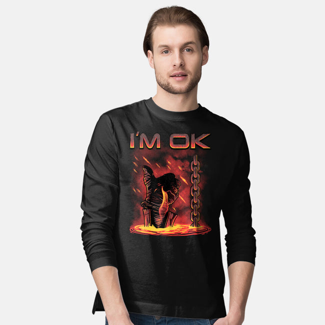 Trust Me I Am Ok-Mens-Long Sleeved-Tee-Tronyx79