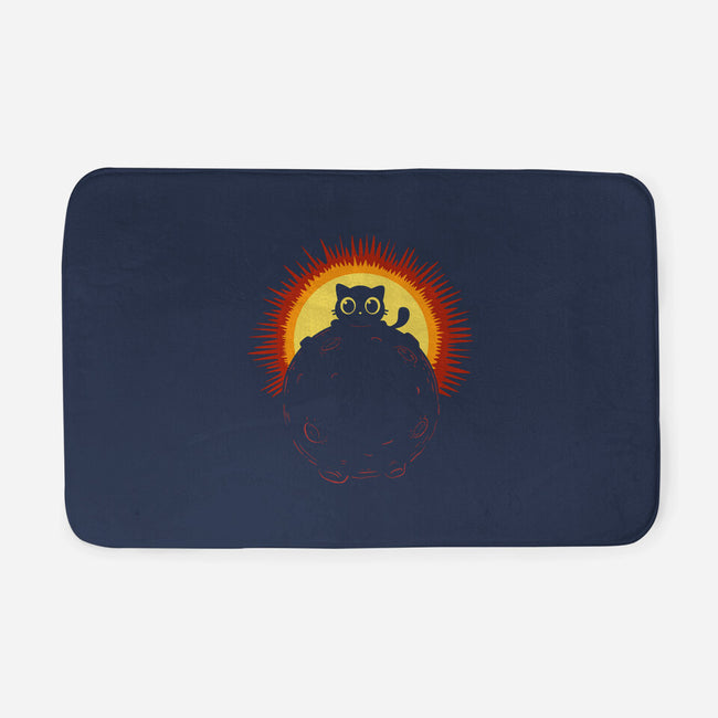 Kitty Eclipse-None-Memory Foam-Bath Mat-erion_designs