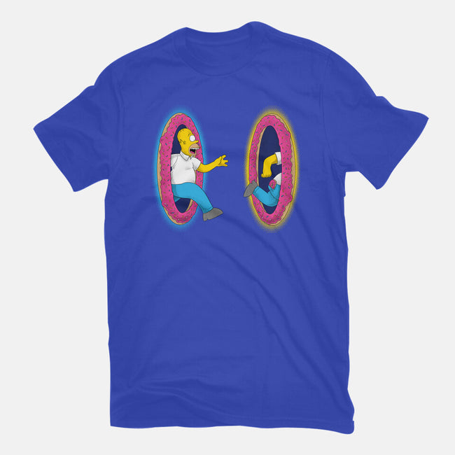 Portal Donuts-Womens-Basic-Tee-Umberto Vicente