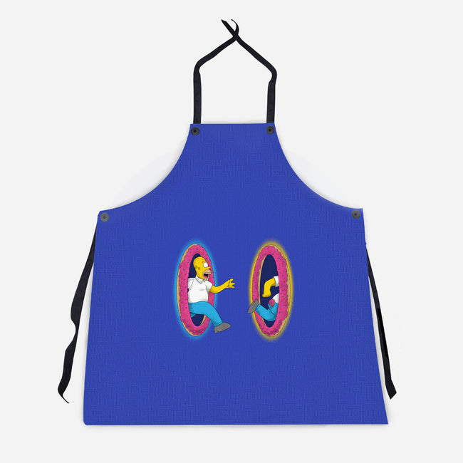 Portal Donuts-Unisex-Kitchen-Apron-Umberto Vicente