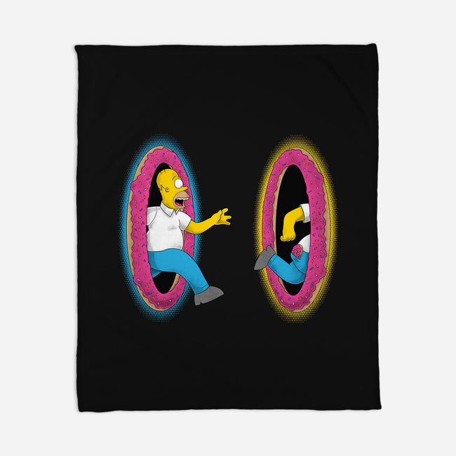 Portal Donuts-None-Fleece-Blanket-Umberto Vicente