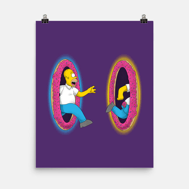 Portal Donuts-None-Matte-Poster-Umberto Vicente