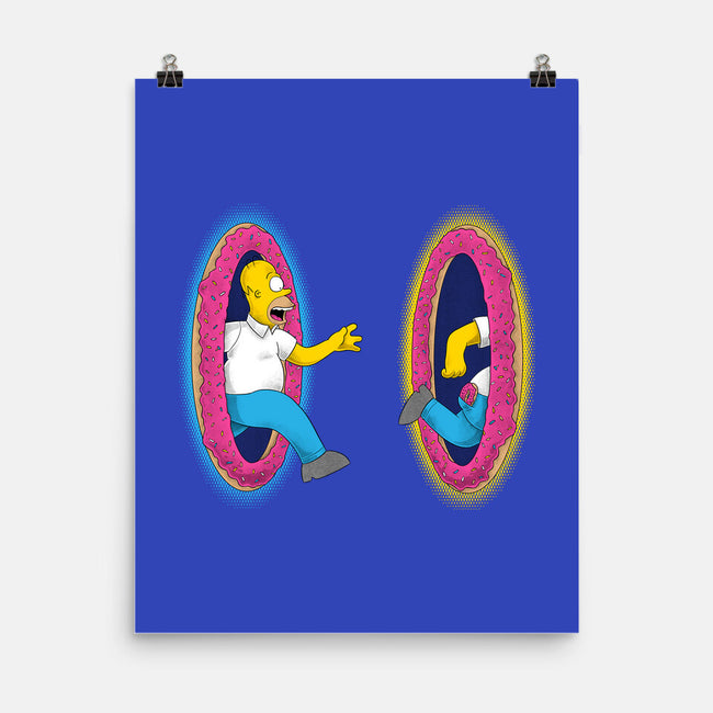 Portal Donuts-None-Matte-Poster-Umberto Vicente