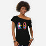 Portal Donuts-Womens-Off Shoulder-Tee-Umberto Vicente