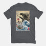 Straw Hat Pirates Meet Godzilla-Mens-Premium-Tee-DrMonekers