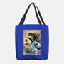 Straw Hat Pirates Meet Godzilla-None-Basic Tote-Bag-DrMonekers