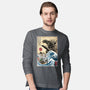 Straw Hat Pirates Meet Godzilla-Mens-Long Sleeved-Tee-DrMonekers