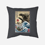 Straw Hat Pirates Meet Godzilla-None-Removable Cover w Insert-Throw Pillow-DrMonekers