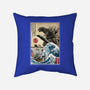 Straw Hat Pirates Meet Godzilla-None-Removable Cover w Insert-Throw Pillow-DrMonekers