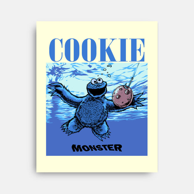 Nevermind Cookie-None-Stretched-Canvas-joerawks