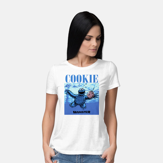 Nevermind Cookie-Womens-Basic-Tee-joerawks