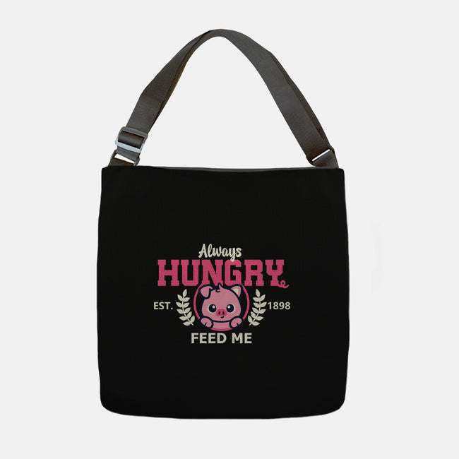 Always Hungry Feed Me-None-Adjustable Tote-Bag-NemiMakeit