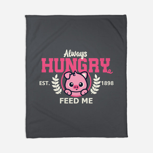 Always Hungry Feed Me-None-Fleece-Blanket-NemiMakeit