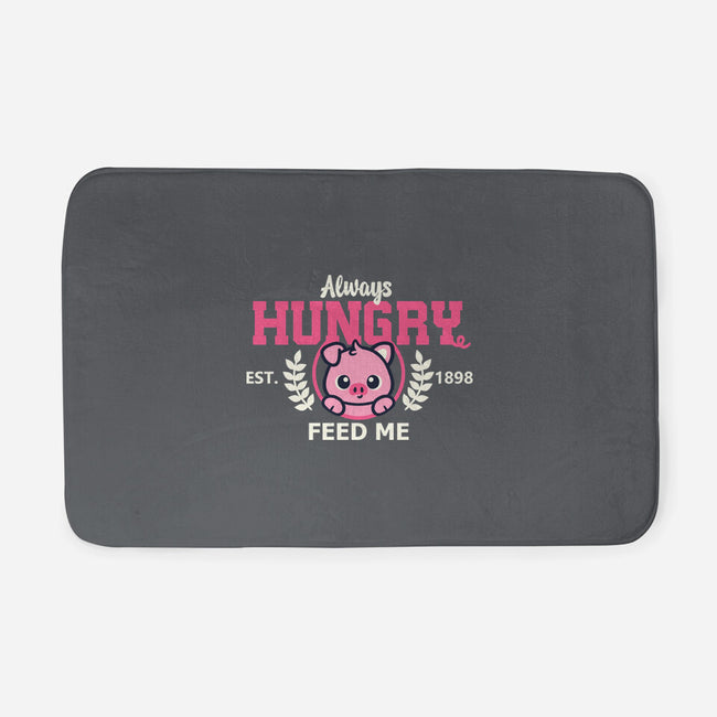 Always Hungry Feed Me-None-Memory Foam-Bath Mat-NemiMakeit