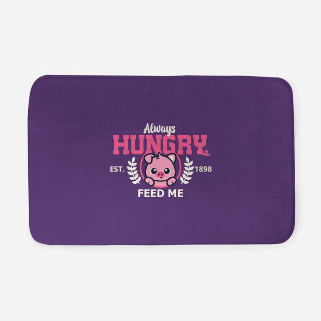 Always Hungry Feed Me-None-Memory Foam-Bath Mat-NemiMakeit