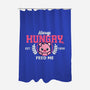 Always Hungry Feed Me-None-Polyester-Shower Curtain-NemiMakeit