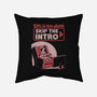 Streaming Astronaut-None-Removable Cover-Throw Pillow-Studio Mootant