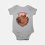 Cute Kawaii Capybara-Baby-Basic-Onesie-Studio Mootant